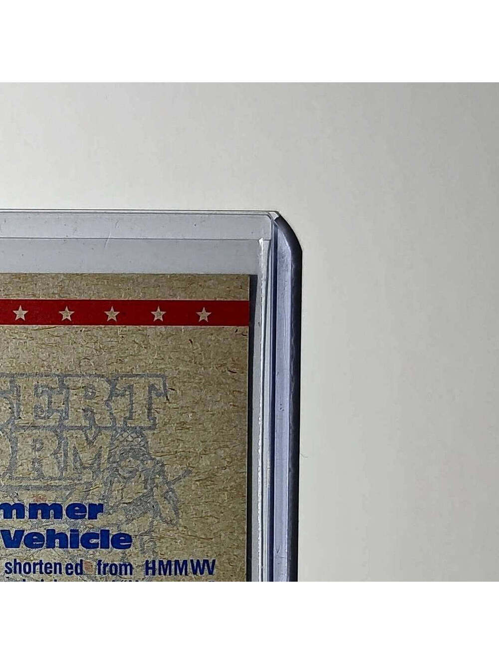 HMMWV (Hummer) 1991 Topps Desert Storm #44 Card - Picture 8 of 10